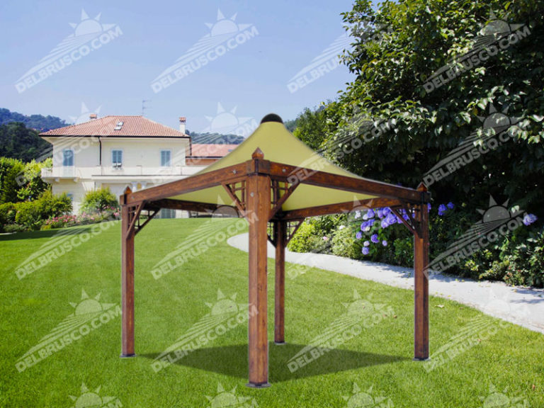 gazebo pagoda roma legno