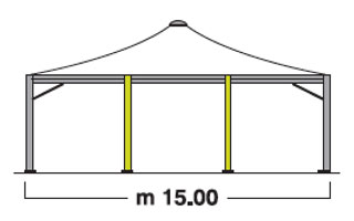 gazebo pagoda roma maxi